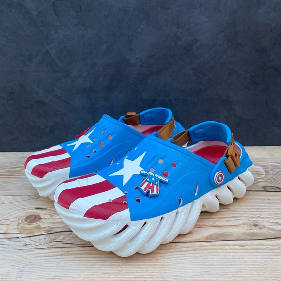 Crocs Marvel Captain America Echo Clog 🇺🇸 - Picture 8 of 16